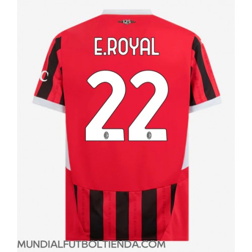 Camiseta AC Milan Emerson Royal #22 Primera Equipación Replica 2024-25 mangas cortas